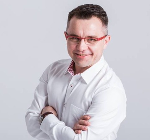 Lechosław Chalecki, trener biznesu, założyciel Szkoły Inspiracji, związany z Fundacją Gen Sukcesu oraz Seed House, fot. P. Ławreszuk